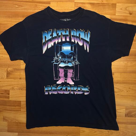 Death Row Records T-Shirt Large - Picture 1 of 5